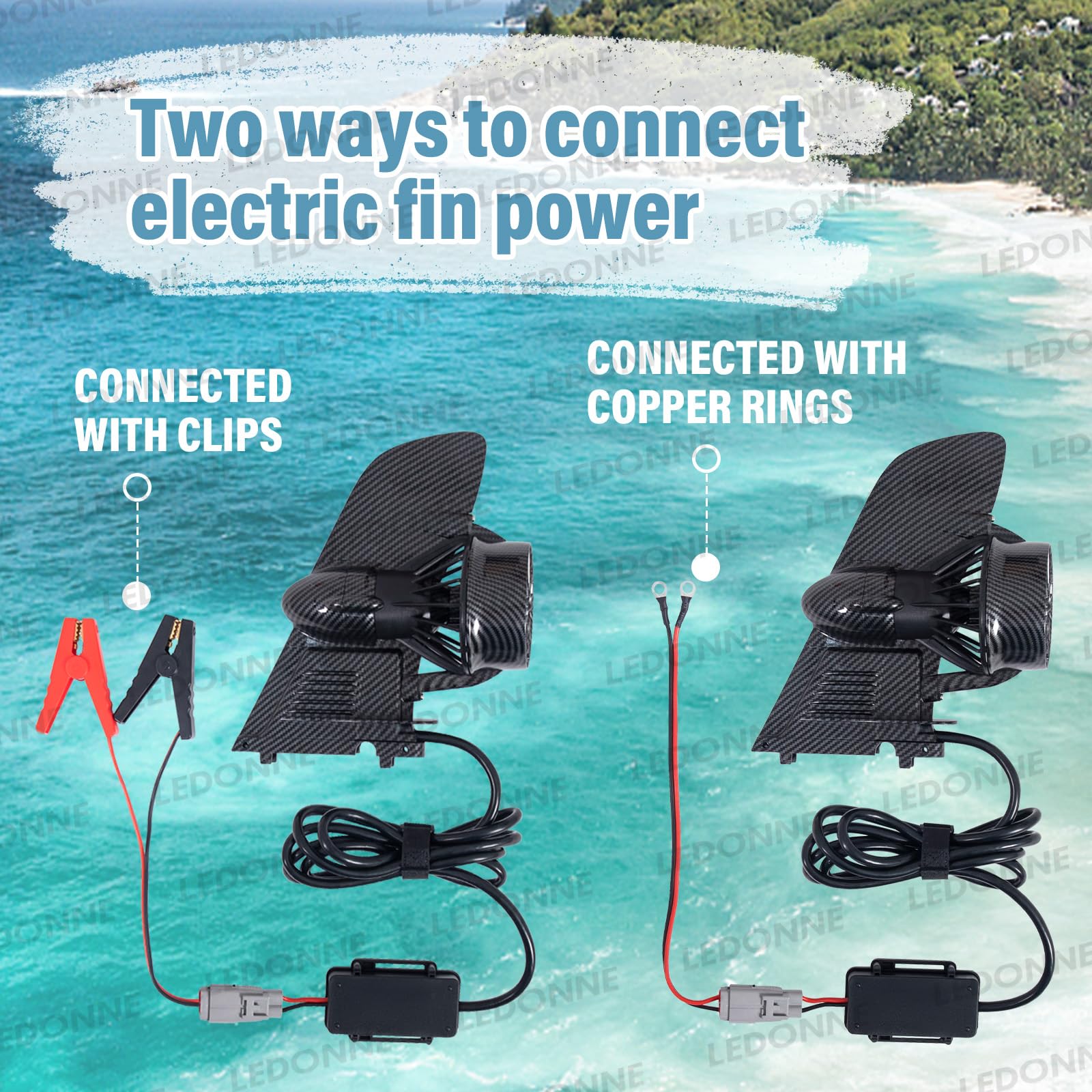 SUP電動モーターフィン 電動フィン　10000mAh  リモコン 新品未使用 SUP電動モーターフィン 電動フィン 水中スクーター リモコン操作