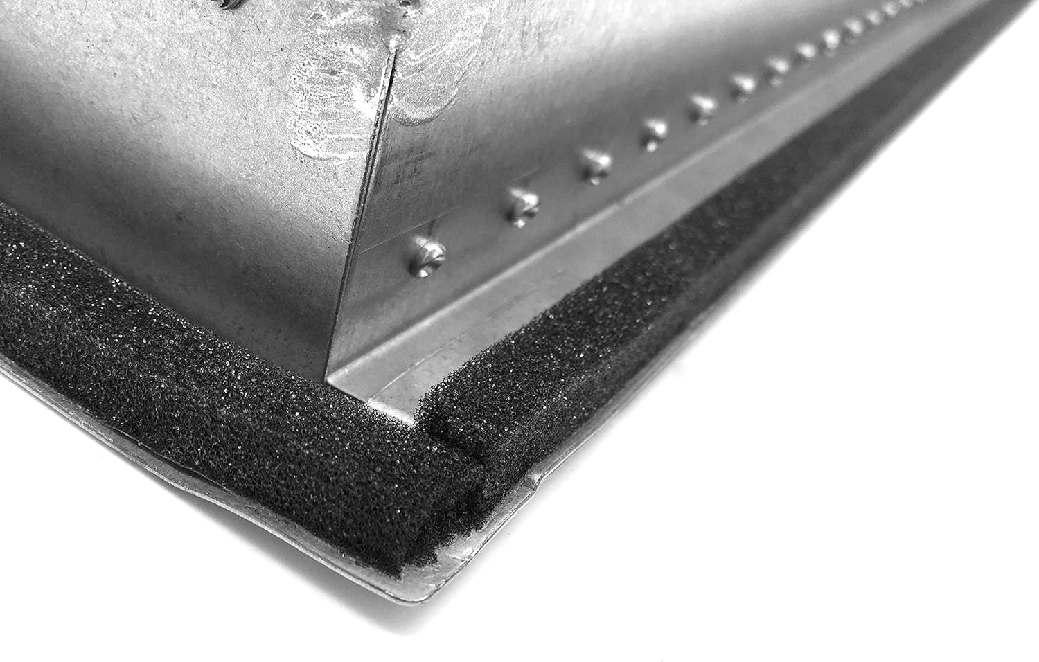 32" x 8" Galvanized Steel Spiral Duct Air Vent Grille Cover - Fully Adjustable Double Deflection HVAC Air Supply [Outer Dimensions: 34w X 10"h]