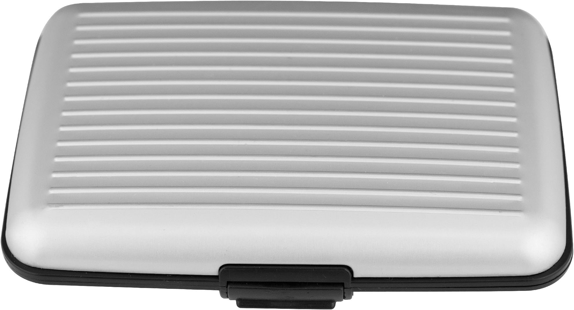 GPCT RFID Silver Aluminum Wallet for Men Would Make a Great Fathers' Day Present with this Metal Wallet Credit Card Holder