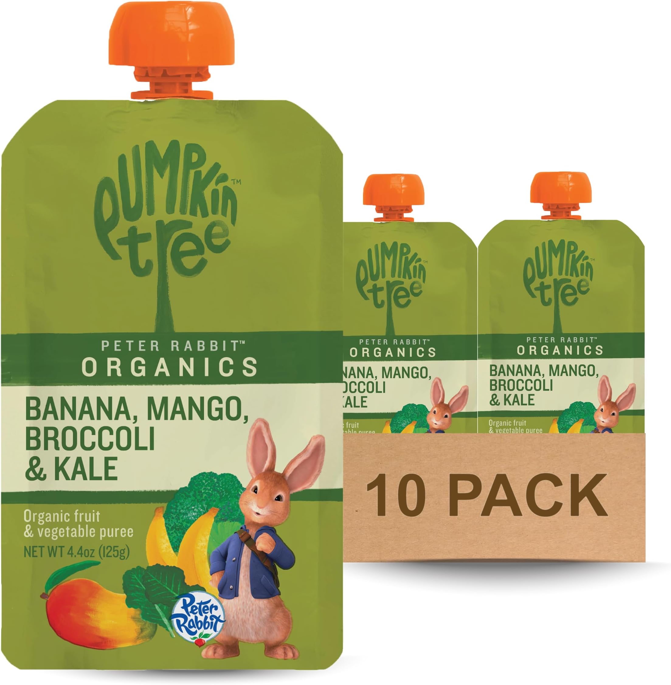 Banana, Mango, Broccoli & Kale