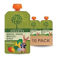 Vista 12 de Pumpkin Tree Peter Rabbit Organics, aperitivo de fruta 100% puro orgánico de manzana y uva, 4 onzas (Paquete de 10)