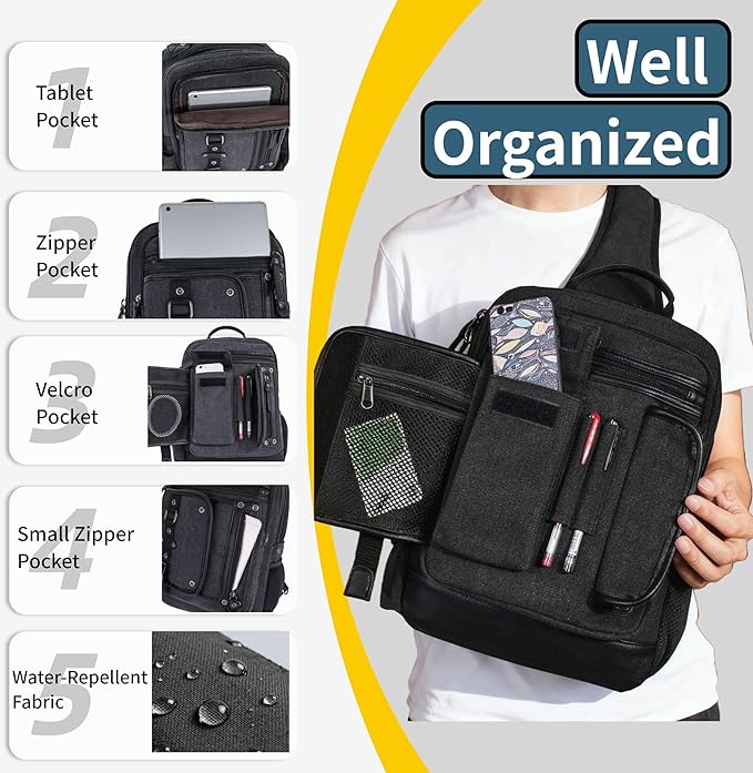 Schkleier Messenger Bag Compartments