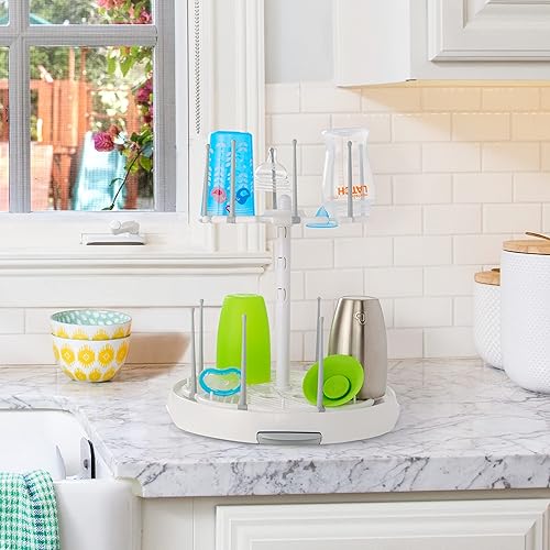 Miniatura 3 de Munchkin Estante de secado de alta capacidad para biberones y accesorios color blanco