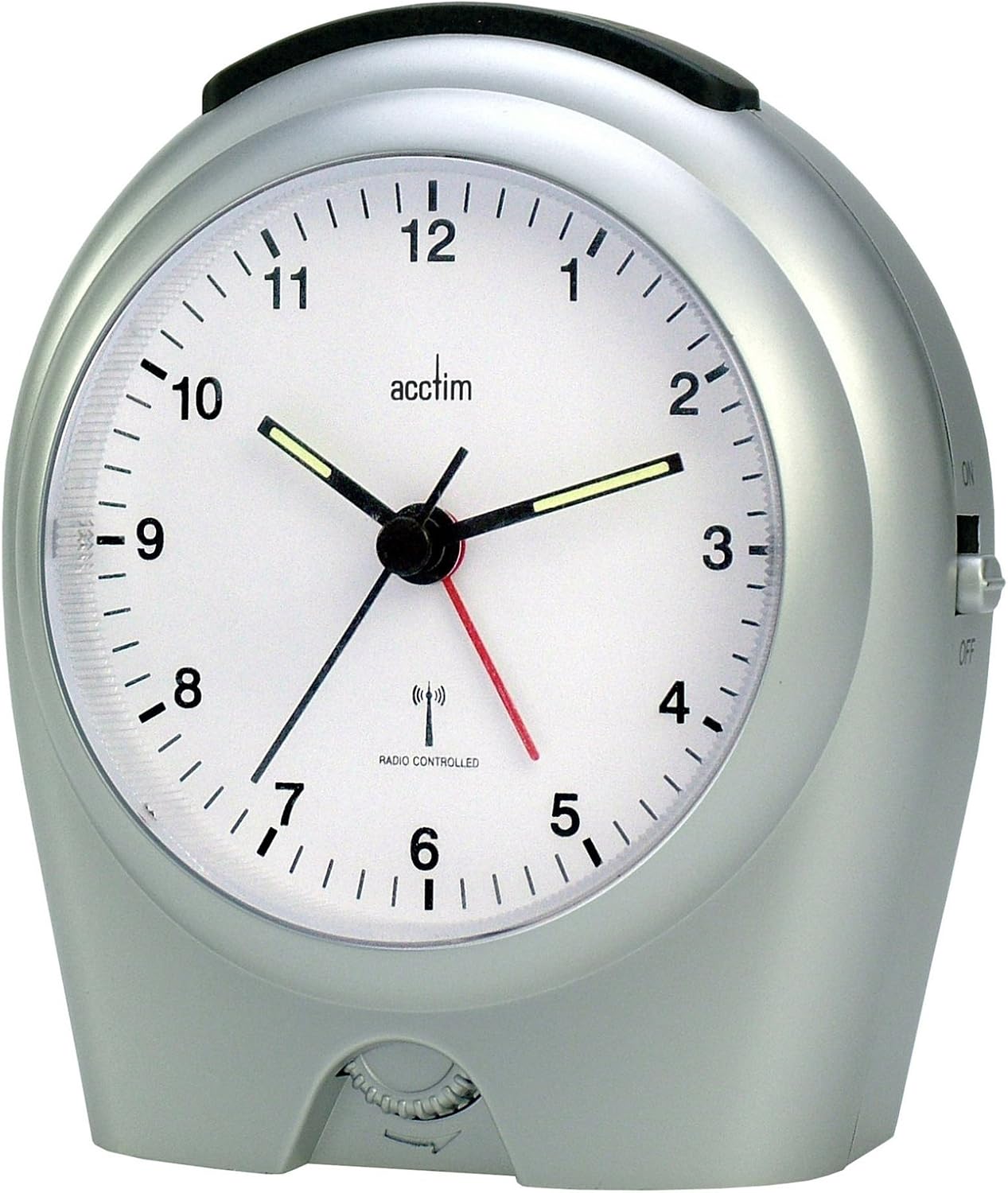 Acctim Mission Radio Controlled Alarm Clock Amazon.co.uk Home & Kitchen