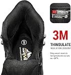 NORTIV 8 L'hiver insonorisé et imperméable des hommes Snow Bottes Chaussures de construction de travail de randonnée TUNDRA