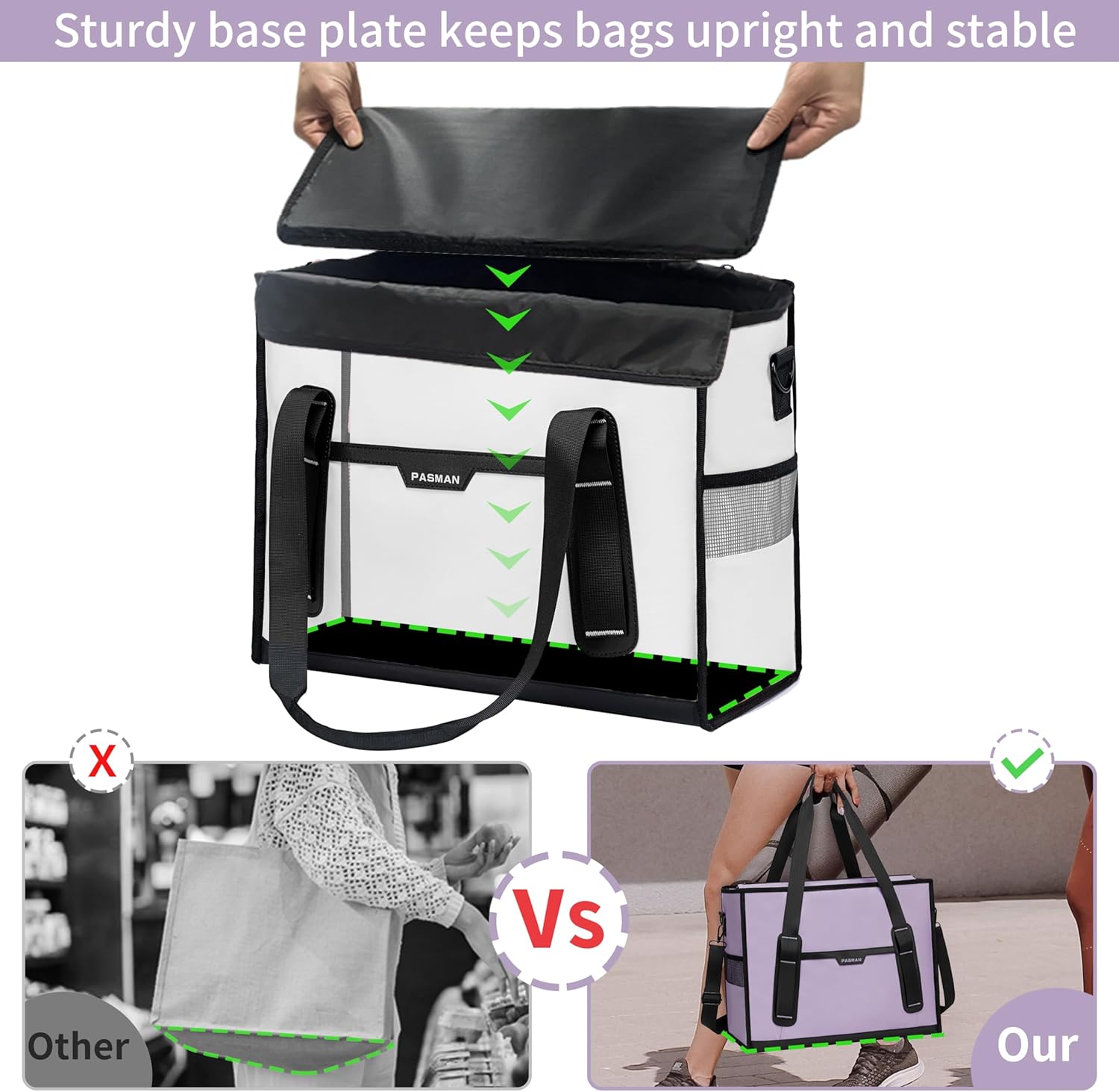Tote Bag for Women with Laptop Compartment, Nurse Bags for Work, Large Work Bag for Women with Multiple waterproof Pockets - Image 4