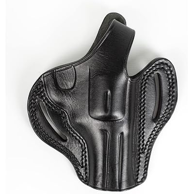 for Smith and Wesson Model 686 Revolver 3 inch OWB Leather Gun Holster