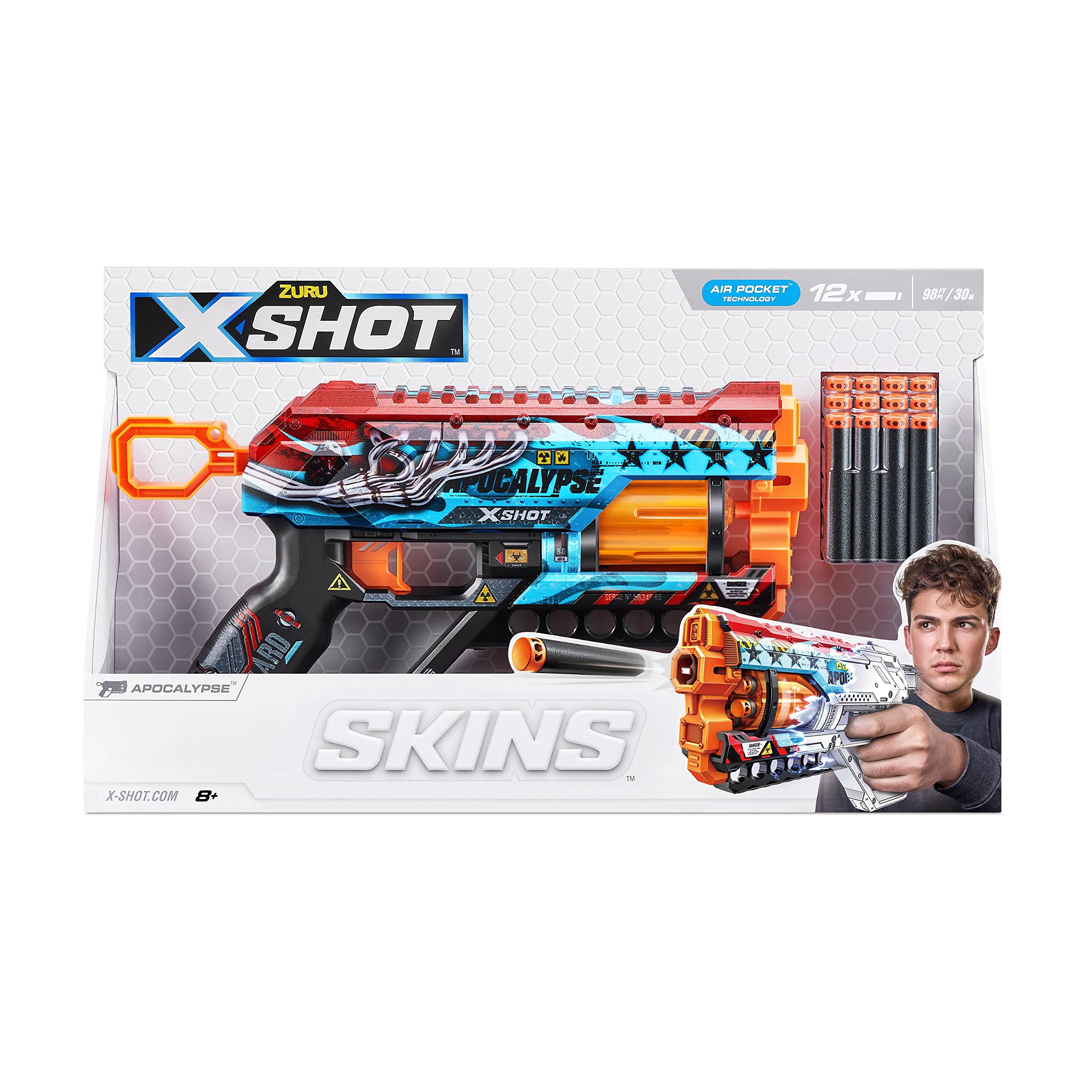 Amazon.com: XSHOT Skins-Griefer (12 Darts) - 36561E Apocalypse