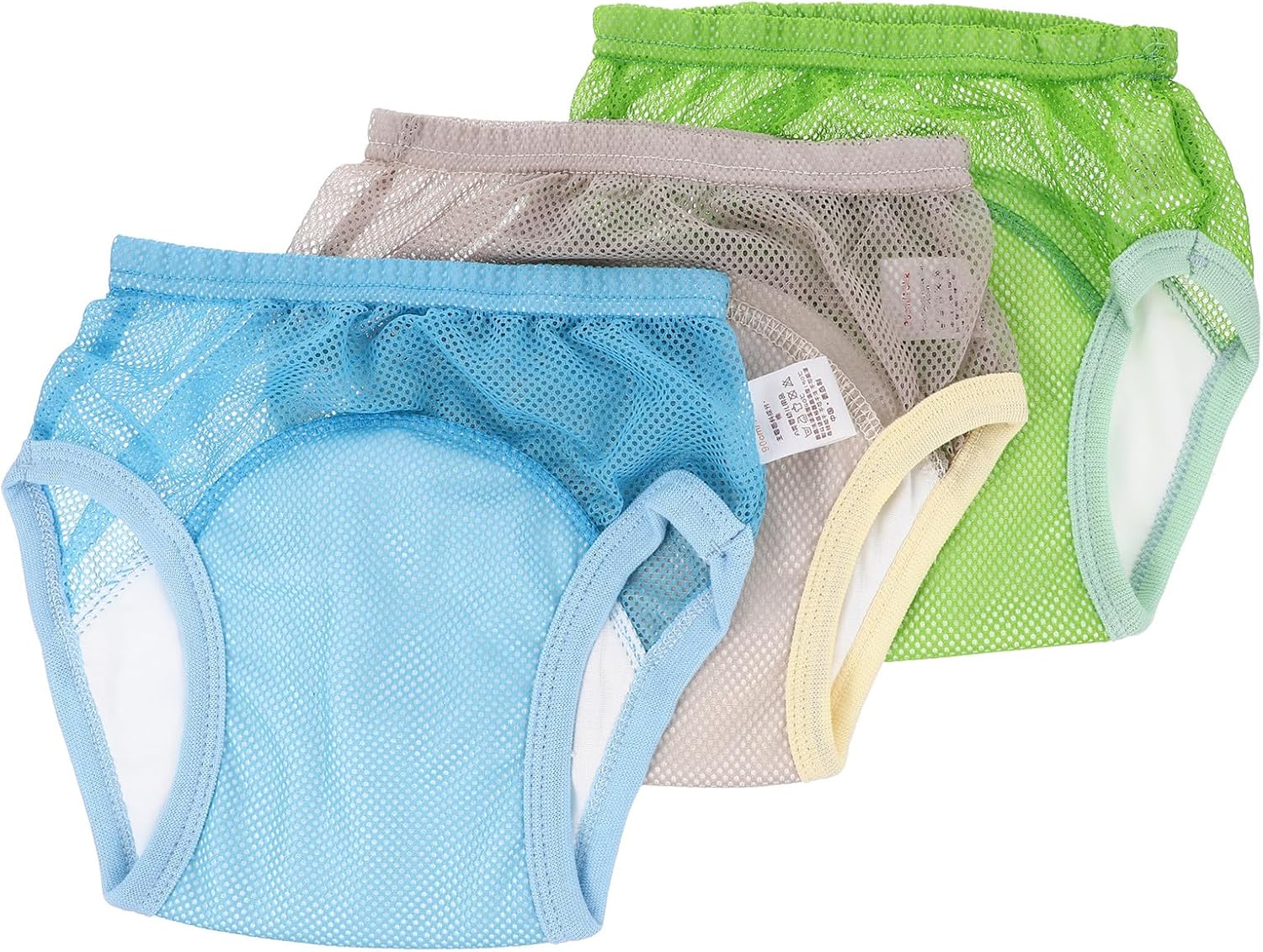 3pcs Boy Girl Training Pants Skin-friendly Boy Girl Underwear Washable Potty Training Pants Leak for