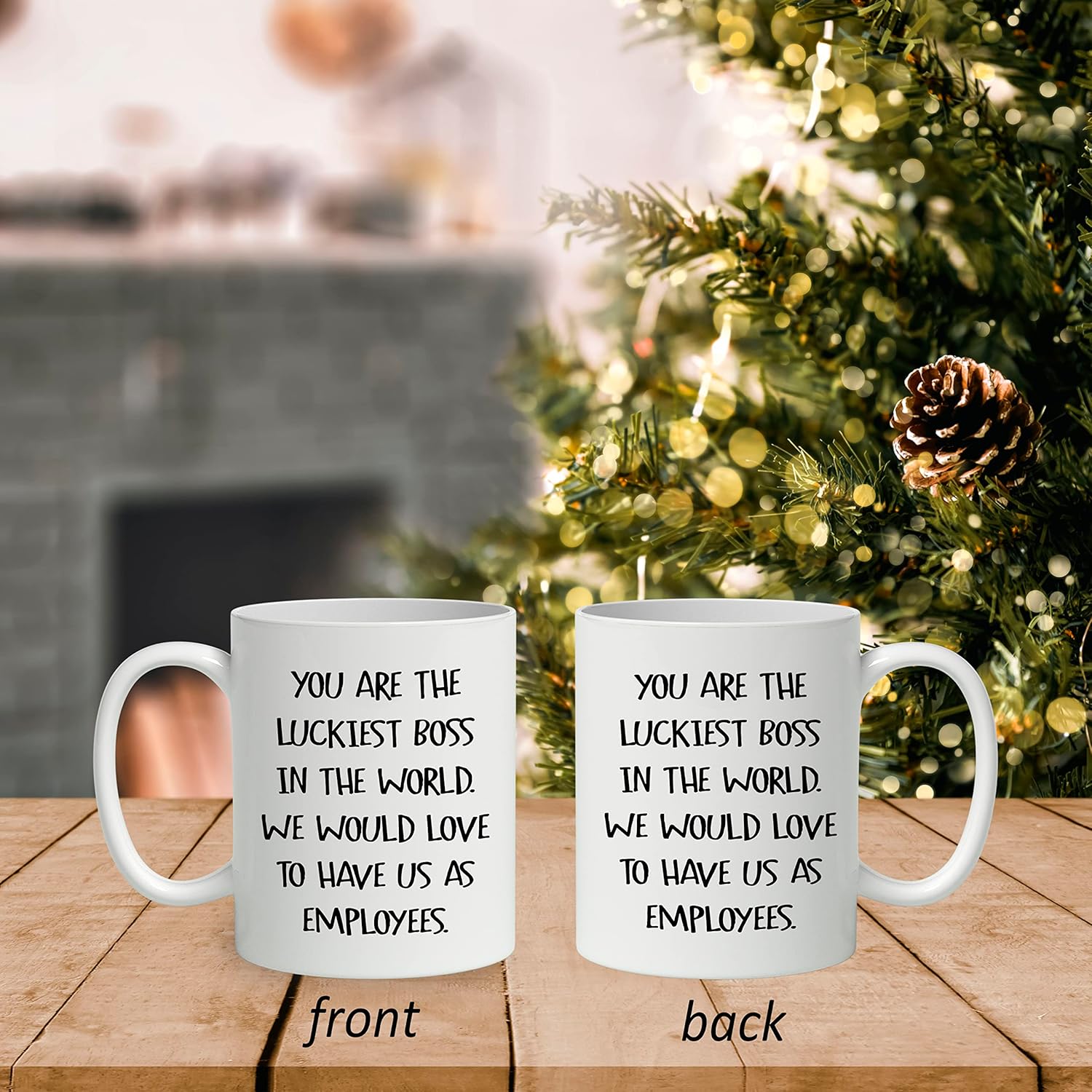 DOTAIN Funny Office Sayings Mug (11oz), Double Sided, Boss Sayings Gift - Image 2