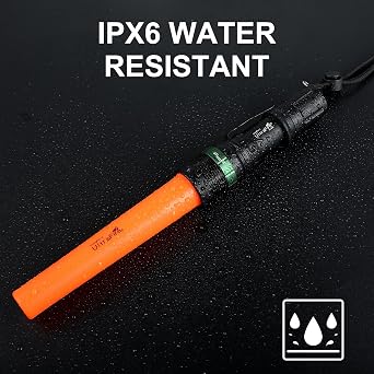 ULTRAFIRE UF-303 250-Lumen LED Traffic Wand Flashlight, 11-Inch, 1 Pack