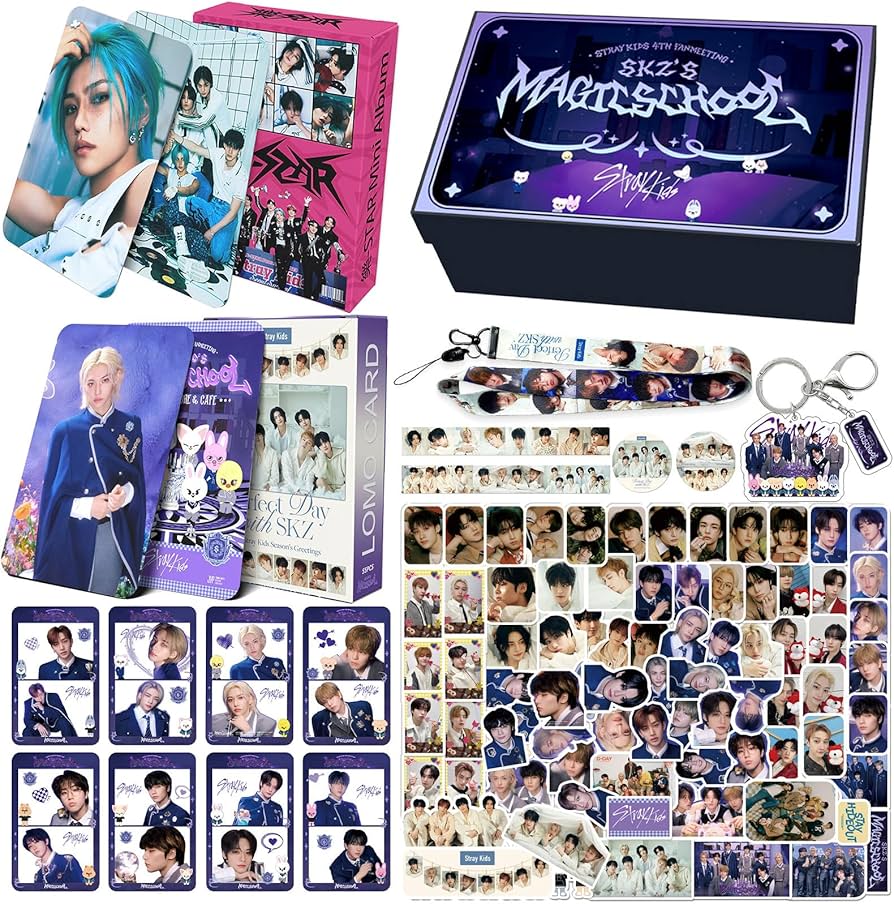 Amazon.com: KPOPBP SKZ Magic School Album Merch Gift Box Set 4TH Amazon.com: KPOPBP SKZ Magic School Album Merch Gift Box Set 4TH