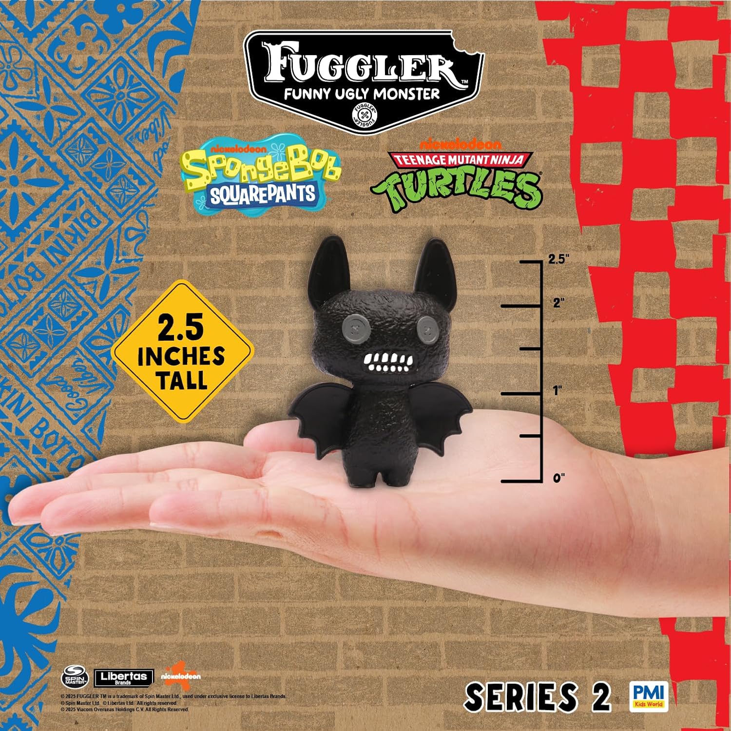 Fuggler Series 2 Collectible Figures 12-Pack Window Box | Mystery Toy Bundle with Rare Chase Figures, Creepy Miniatures, Disturbing Designs, Hidden Surprises, Collector Display Set (Assortment A)