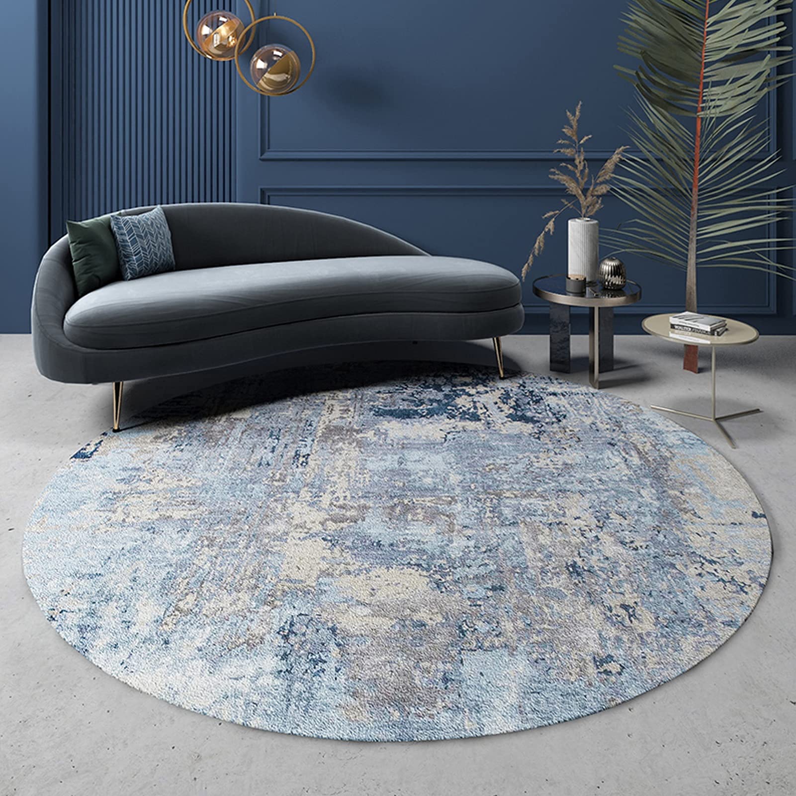 Tapis Ronds, Tapis de Yoga de Tapis de ménage d'intérieur de vestiaire de Salon