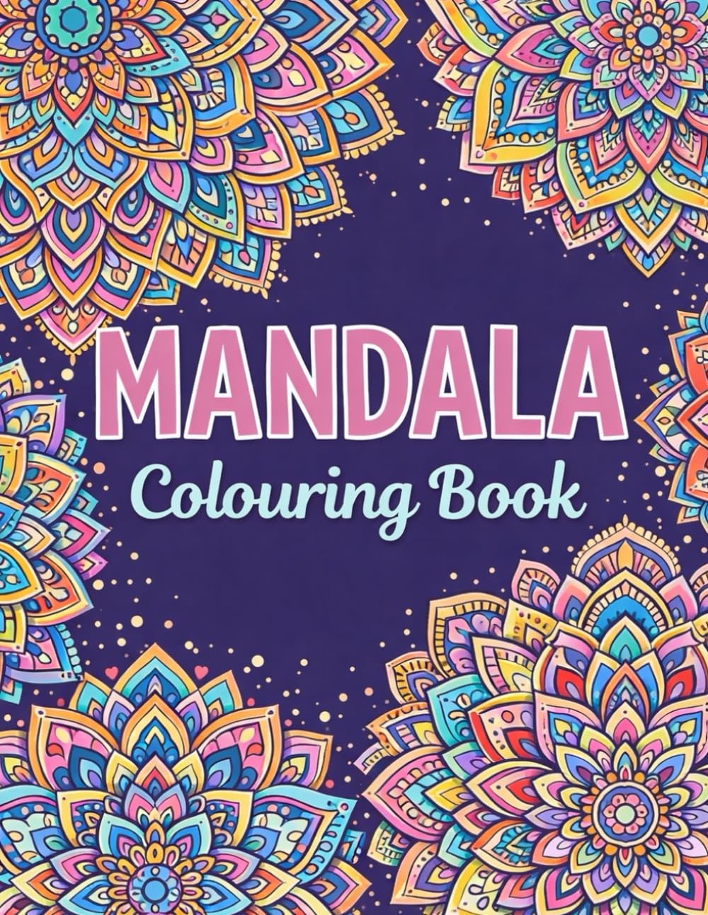 Mandala Coloring Book: For Adults with Beautiful Patterns for Fun and Relaxation: for Stress Relief, Mindfulness, and Creative Joy. Relieve Anxiety ... ... Experience for Adults and Teens Alike