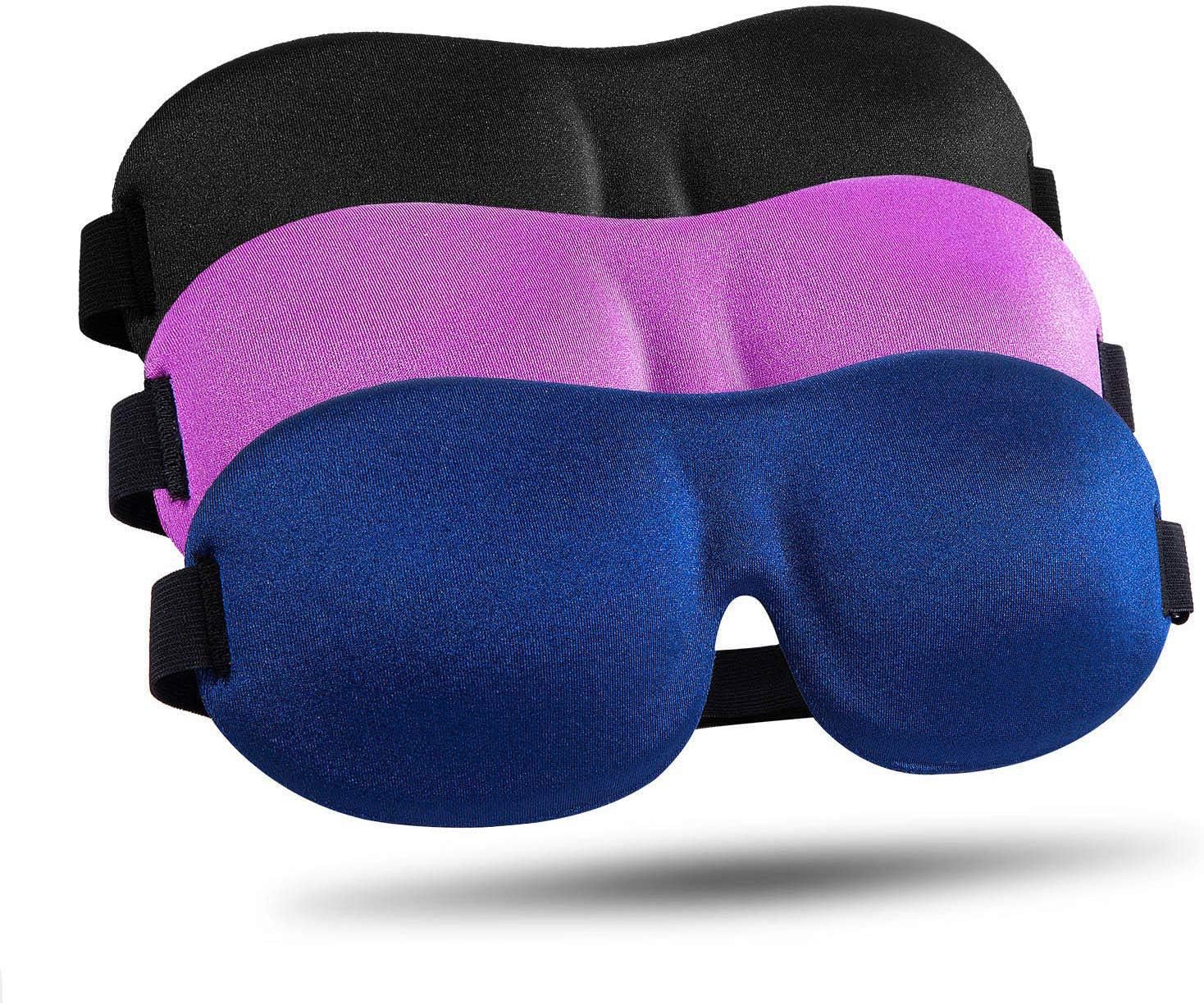 LKY DIGITAL Sleep Mask for Side Sleeper 3 Pack