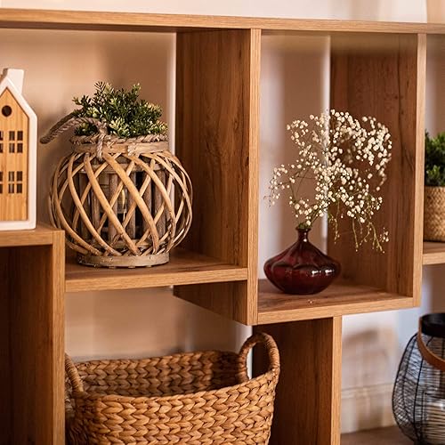 Miniatura 78 de Mobili Fiver, Estantería Iacopo XS (63.31 x 31.5 pulgadas), roble rústico, fabricada en Italia Roble rústico,Ashwood Negro,Ashwood Blanco,Efecto