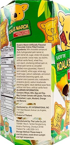 Miniatura 3 de Lotte Koala's March Cookie con crema de chocolate, 1.45 onzas (paquete de 3)