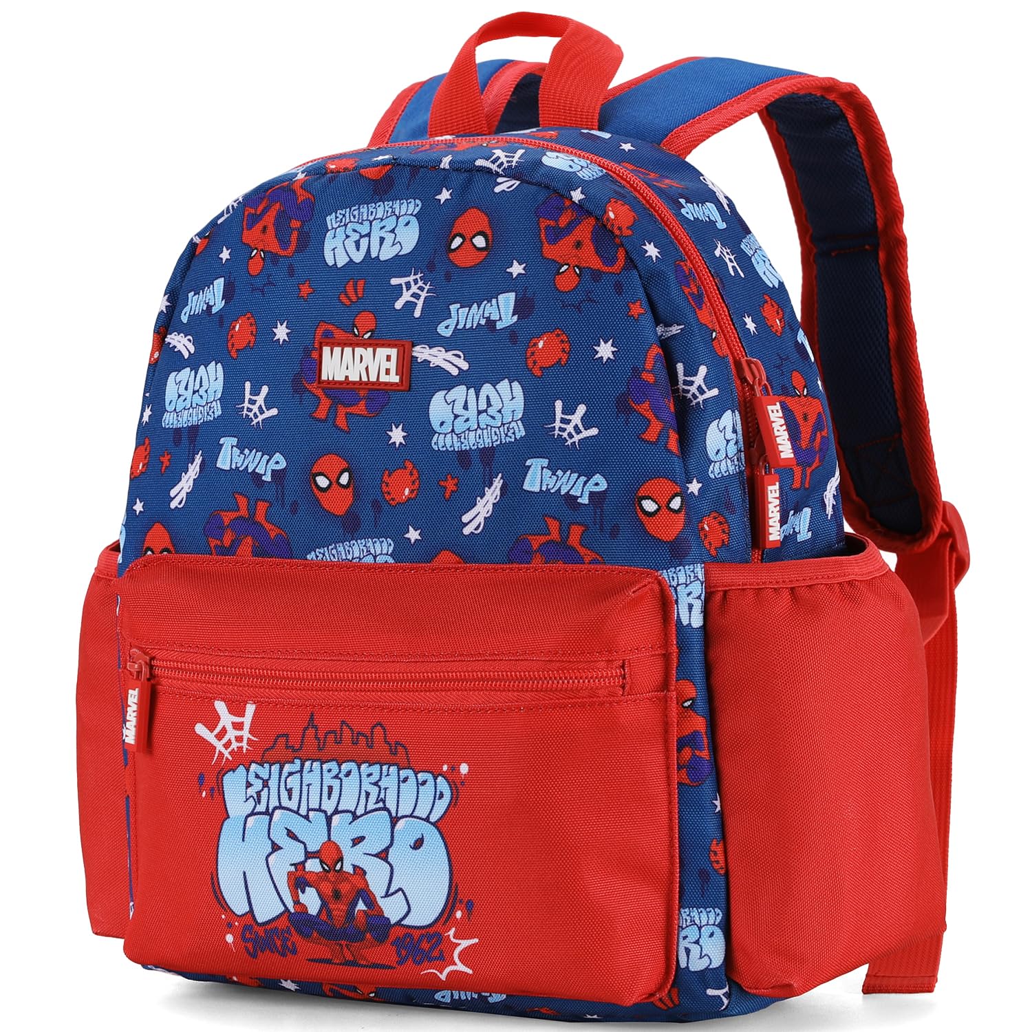 Marvel Spider-Man Backpack, 12" Lightweight School Backpack for Boys