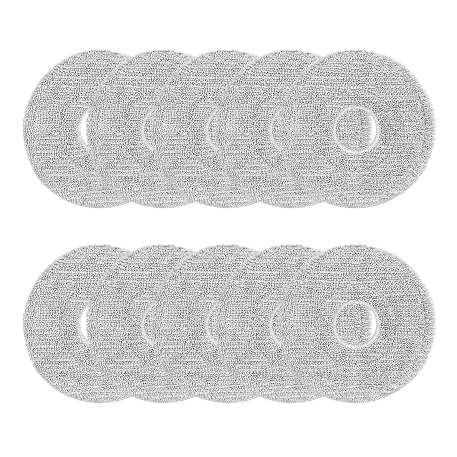 Kit panno in microfibra lavabile e riutilizzabile, compatibile con Xiaomi, robot aspirapolvere S40 Pro/OV71GL, confezione da 4/10(SET2)