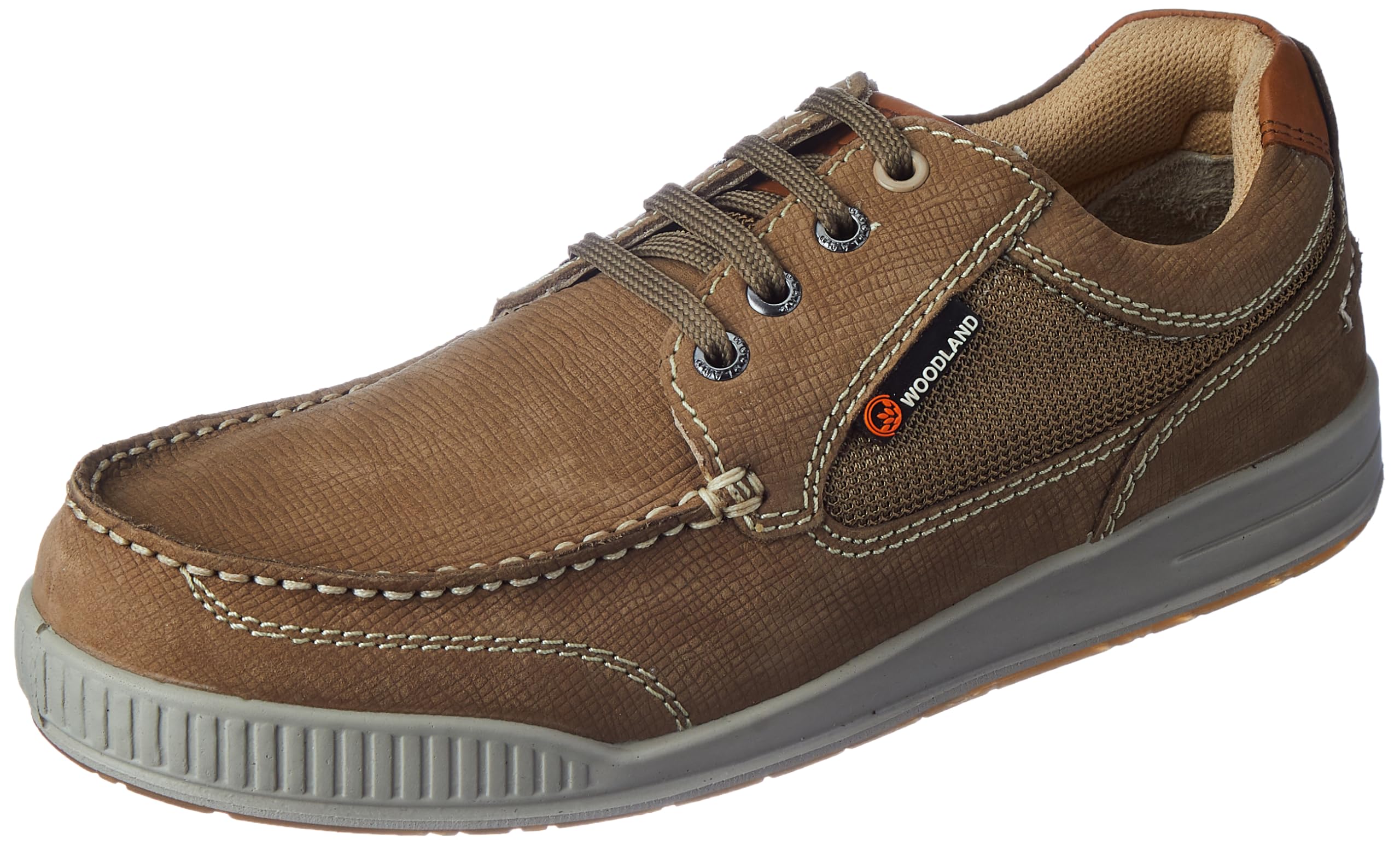 Woodland Mens Dubai Khaki Leather Casual Shoes-6 UK (40EU) (GC 4265122) (B0CVDXYR2P) Amazon Price History, Amazon Price Tracker