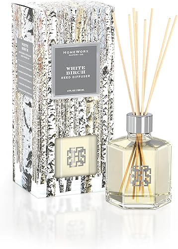 HomeWorx por SLATKIN + CO. Difusor de varillas de abedul blanco