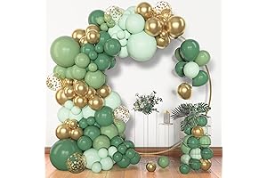 Must-Have Olive Green Garland for Your Special Occasion: 127 Pieces for a Picture-Perfect Decor