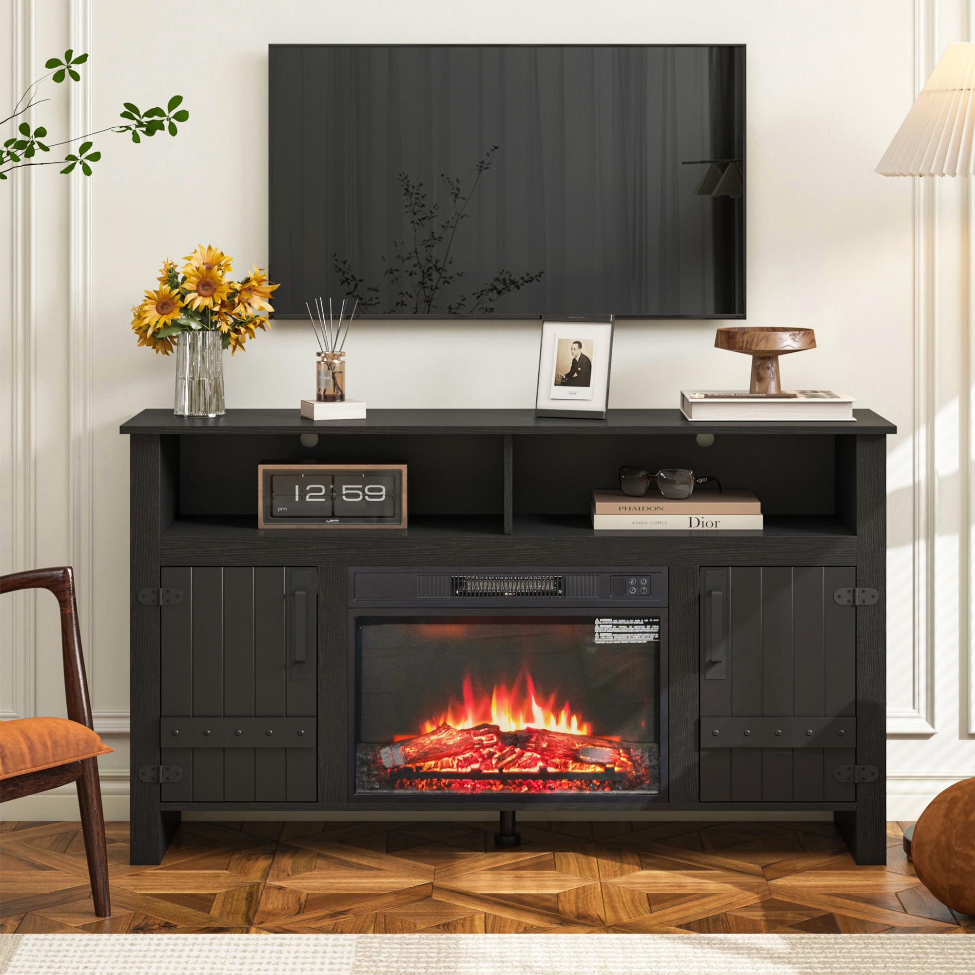 Amazon.com: KZNGK Fireplace TV Stand for TVs Up to 65 Inche