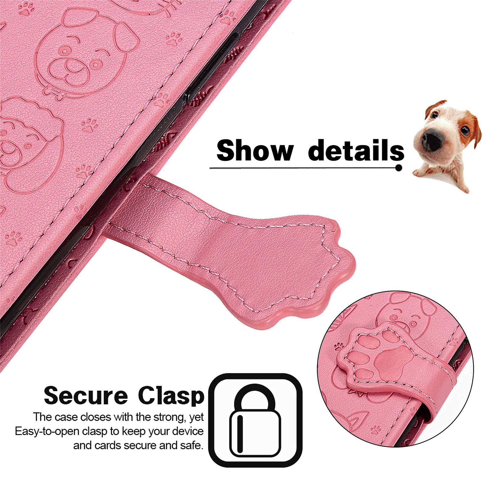 Nodigo Per Xiaomi Redmi Note 9 PRO/Note 9S Cover A Libro Pelle PU Portafoglio Magnetica Con Disegni Animale Motivo Antiurto Case Flip Silicone Bumper