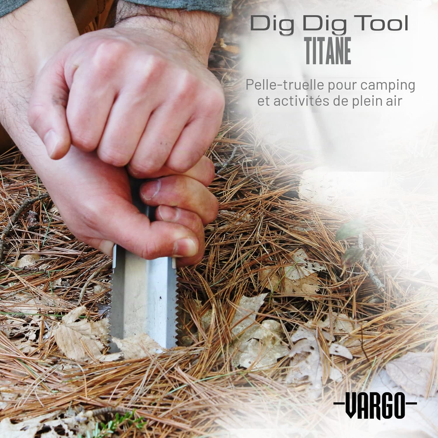 Vargo Titanium DIG DIG Outil