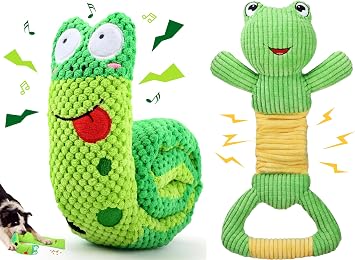Letsmeet Squeak Dog Toys - التخلص من التوتر وتدريب الذكاء للكلاب والكلاب