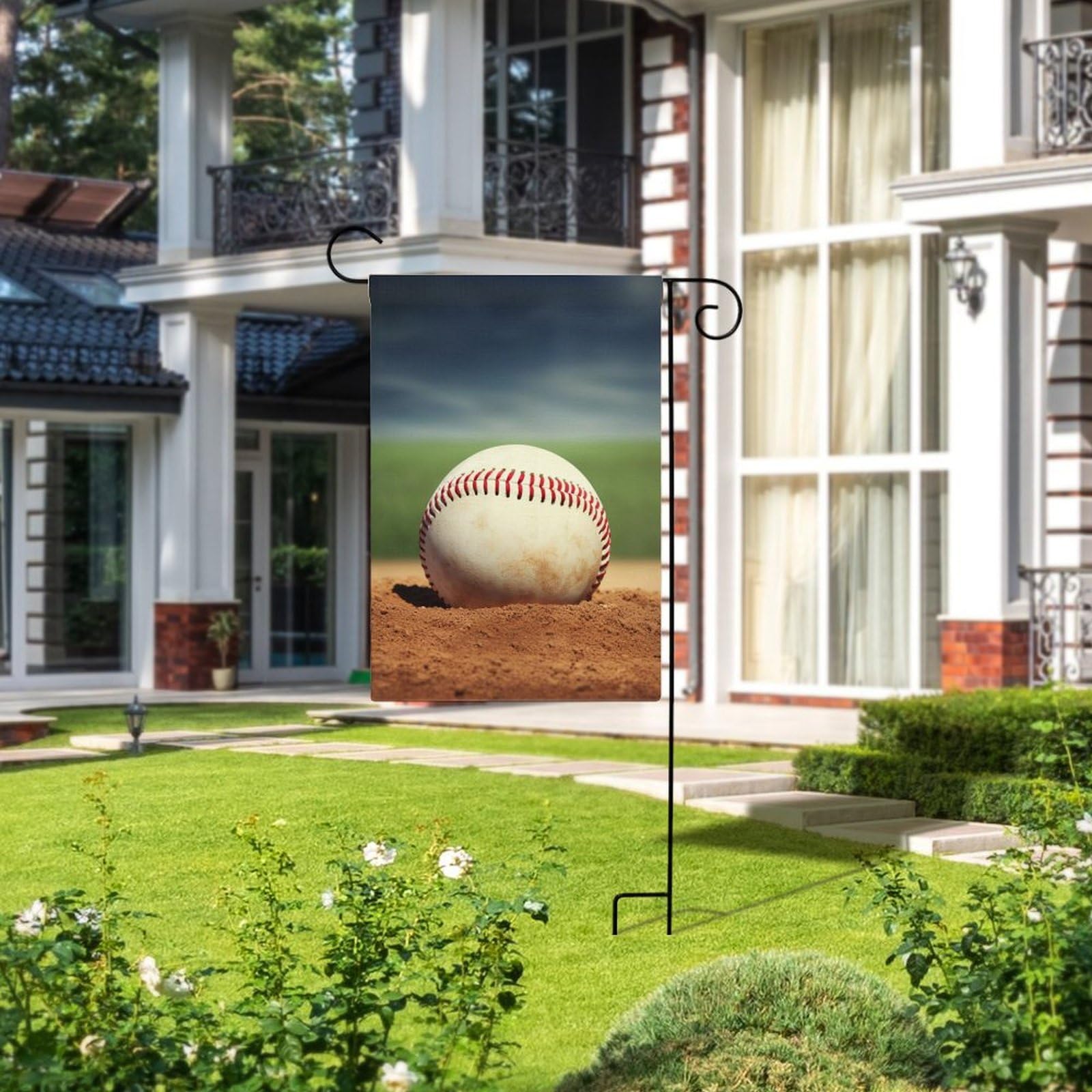 Hafhue Gartenflagge 'Ignore The Grass, Excuse The Mess' – 30x45 Cm, Doppelseitig, Wasserdicht & Perfekt Für Terrasse & Garten