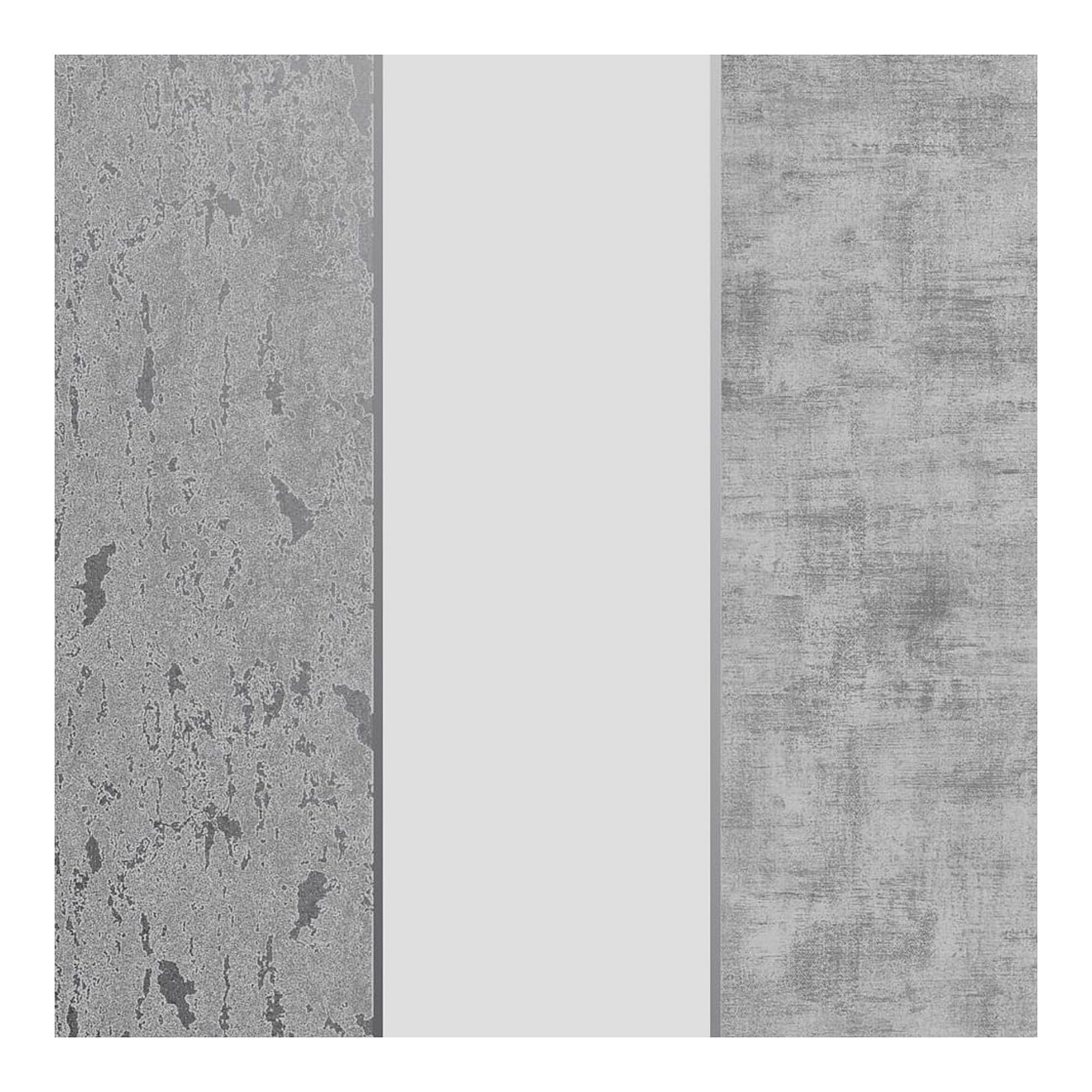 Superfresco Grey Milan Suede Effect Striped Wallpaper | Paste the Paper Application | Grey Striped | Eco-Friendly