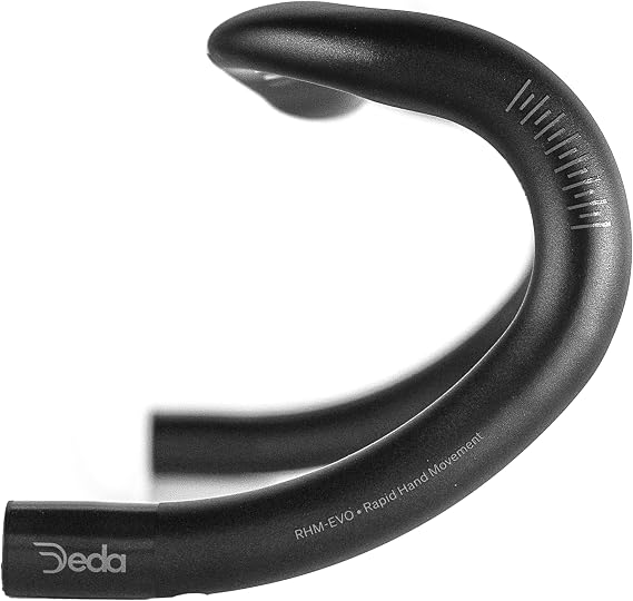 Deda Elementi Superzero RS Alloy RHM-Evo Handlebar, PoB (Polished on Black), 44cm