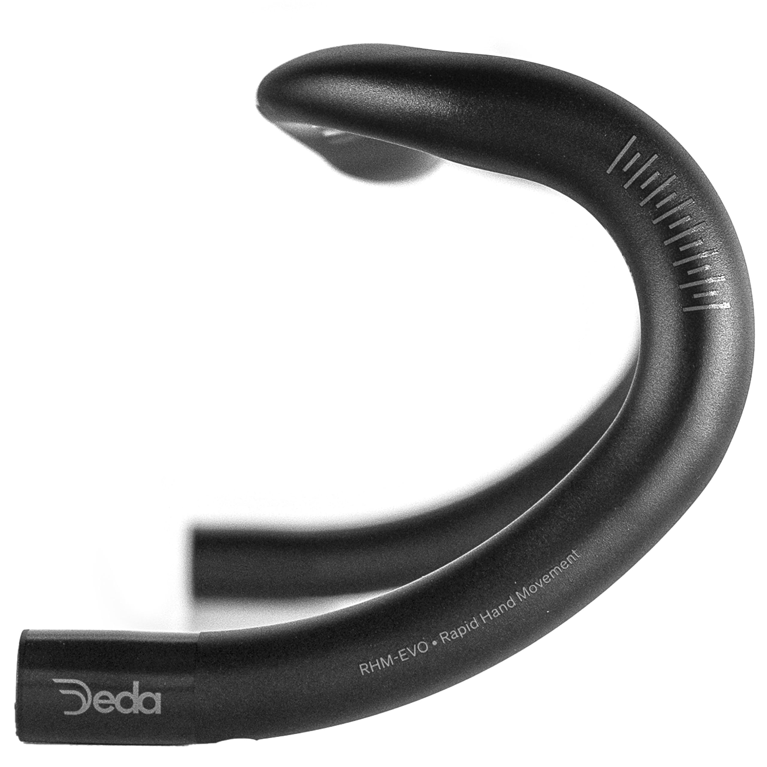 Deda Elementi Superzero RS Alloy RHM-Evo Manubrio, PoB (lucido su nero), 38 cm