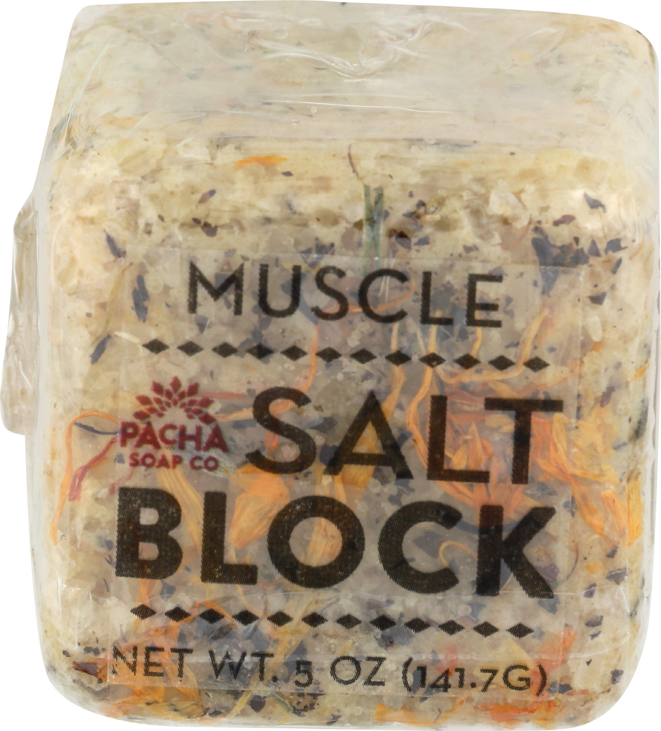 PACHA SOAP Muscle Salt Block 5oz, 5 OZ