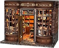 Vista 9 de Spilay Kit de casa de muñecas en miniatura, kit de bricolaje, modelo de casa pequeña, escala 1:24, casa de muñecas creativa, el mejor regalo