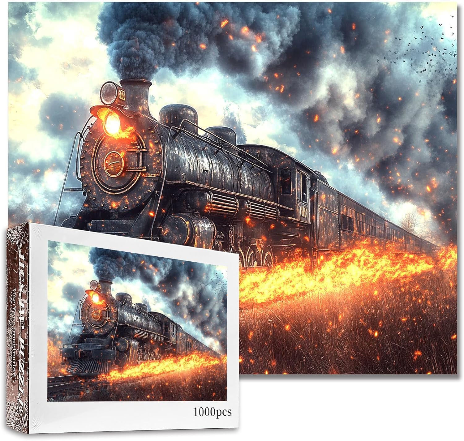 Graffiti Sedan Jigsaw Puzzles for Adults Classic Car 1000 Pieces Puzzles for Family Activity Games Vintage Car Art Jigsaw Puzzle DIY Craft Puzzles Home Decor Unique Brain Teaser Gift 20x27 Inches