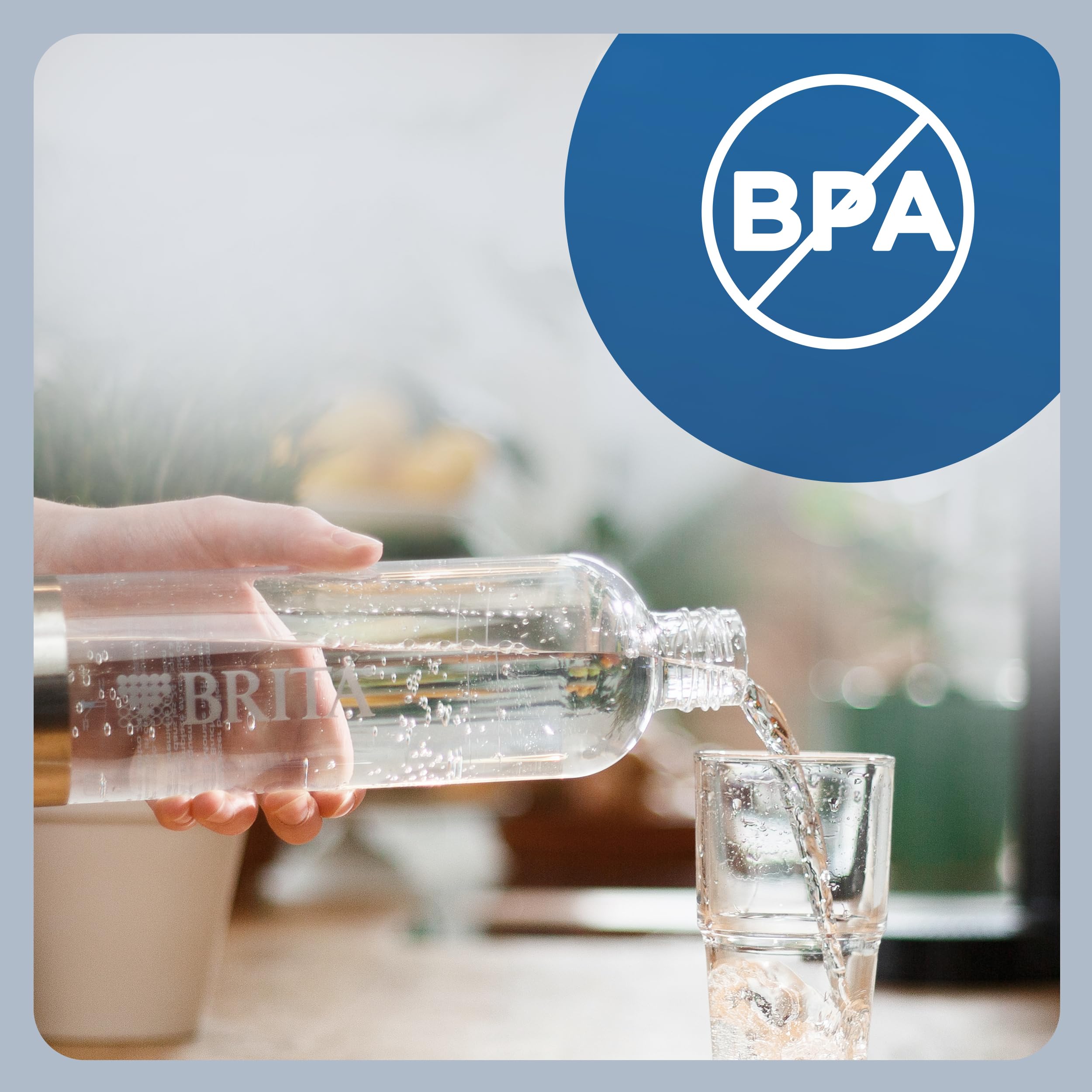 Brita sodaONE Gasatore Domestico Compatto Acqua Frizzante Con Cilindro CO2 Bianco
