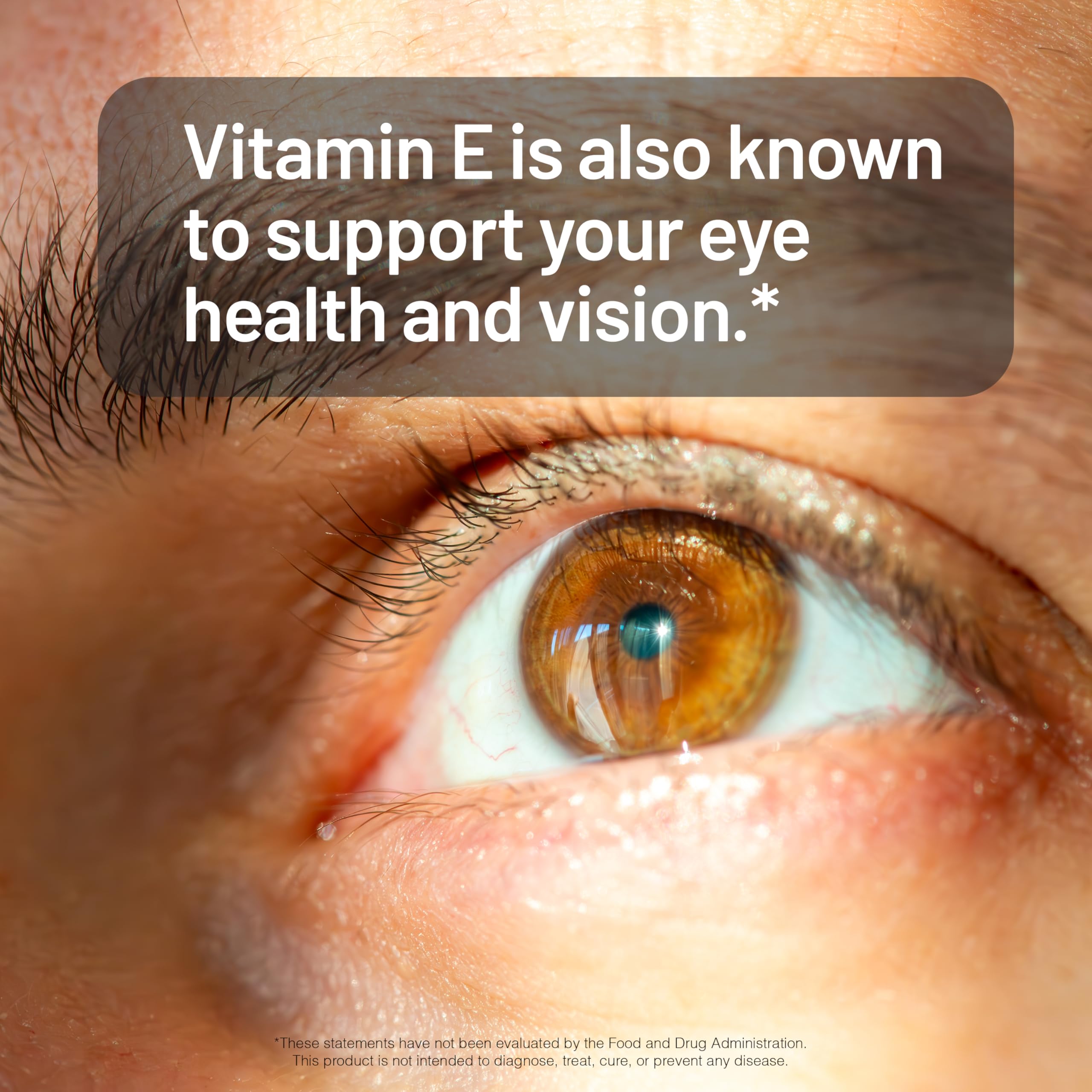 NatureWise Vitamin E 1000 IU Softgels (450mg dL-Alpha) - Vegan, Gluten-Free, Soy-Free, Non-GMO Antioxidant Dietary Supplement for Skin, Heart, Eye, and Immune Health Support - 60-Day Supply, 120 Count — Amazon image 8