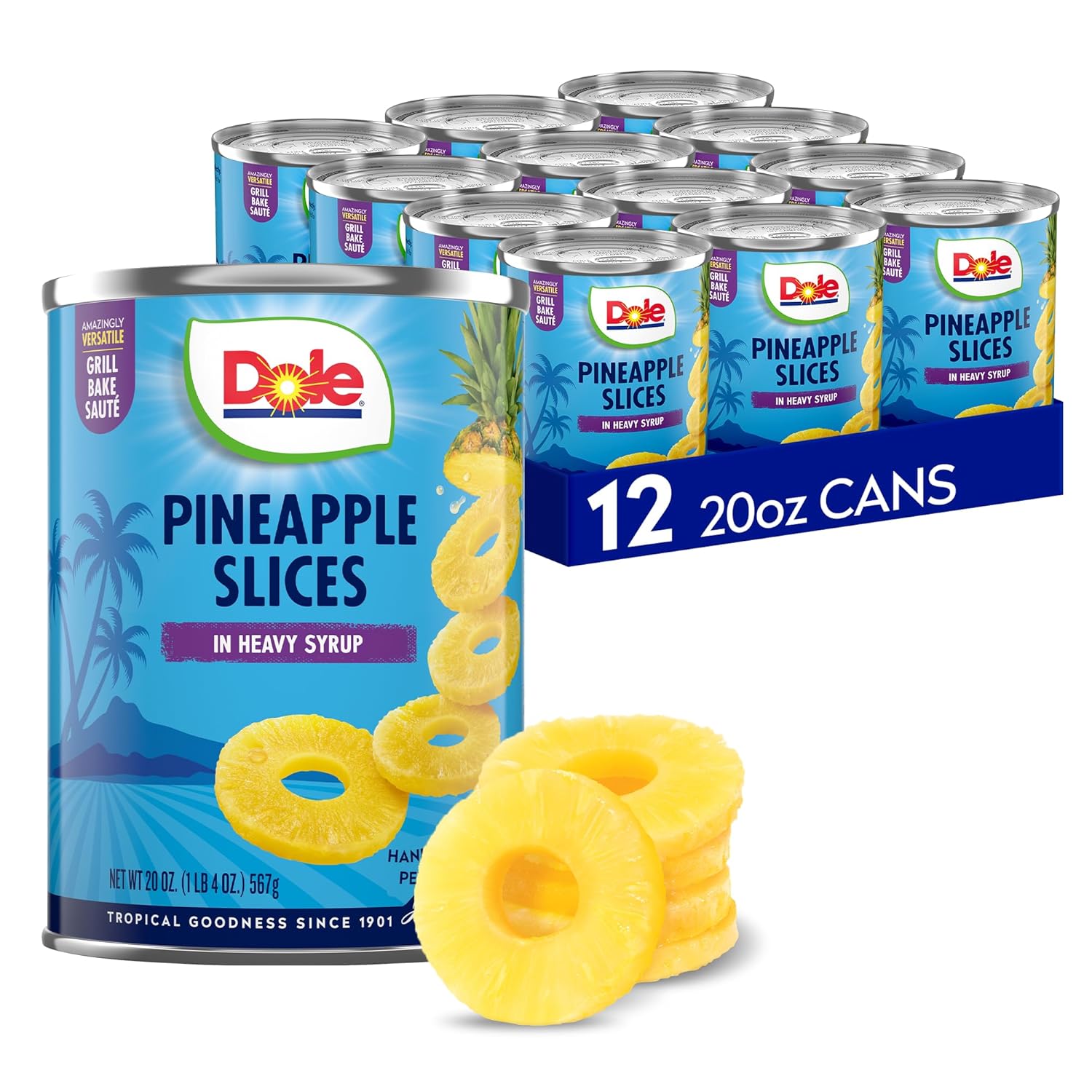 Dole Canned Pineapple in Heavy Syrup, 12 Pack Jamaica Ubuy