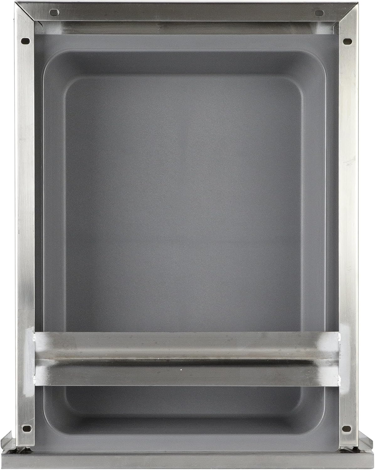 Component Hardware 15" W x 20" L x 5" D Stainless Steel Heavy Duty Drawer Assembly with Stainless Steel Pan