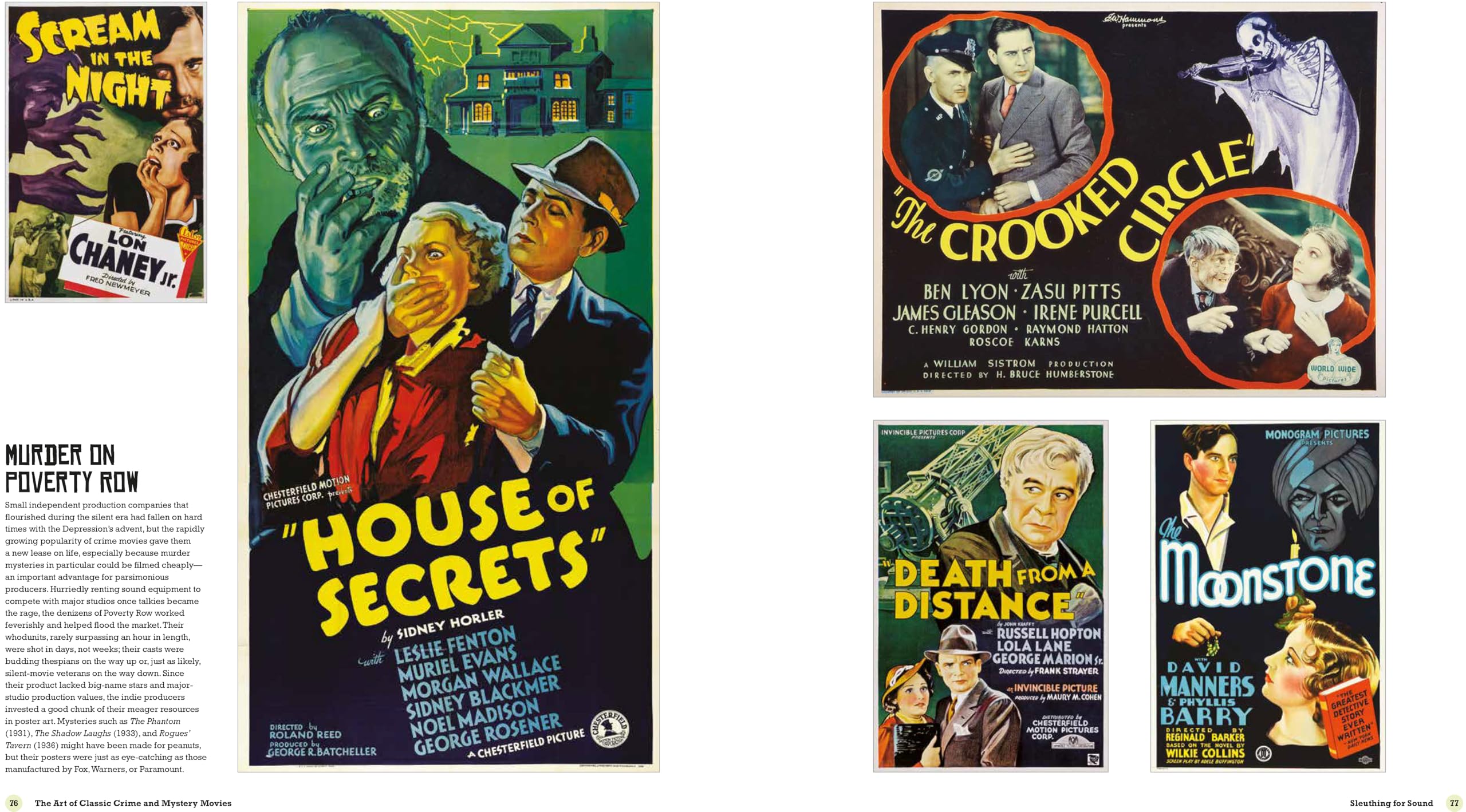 The Art of Classic Crime and Mystery Movies