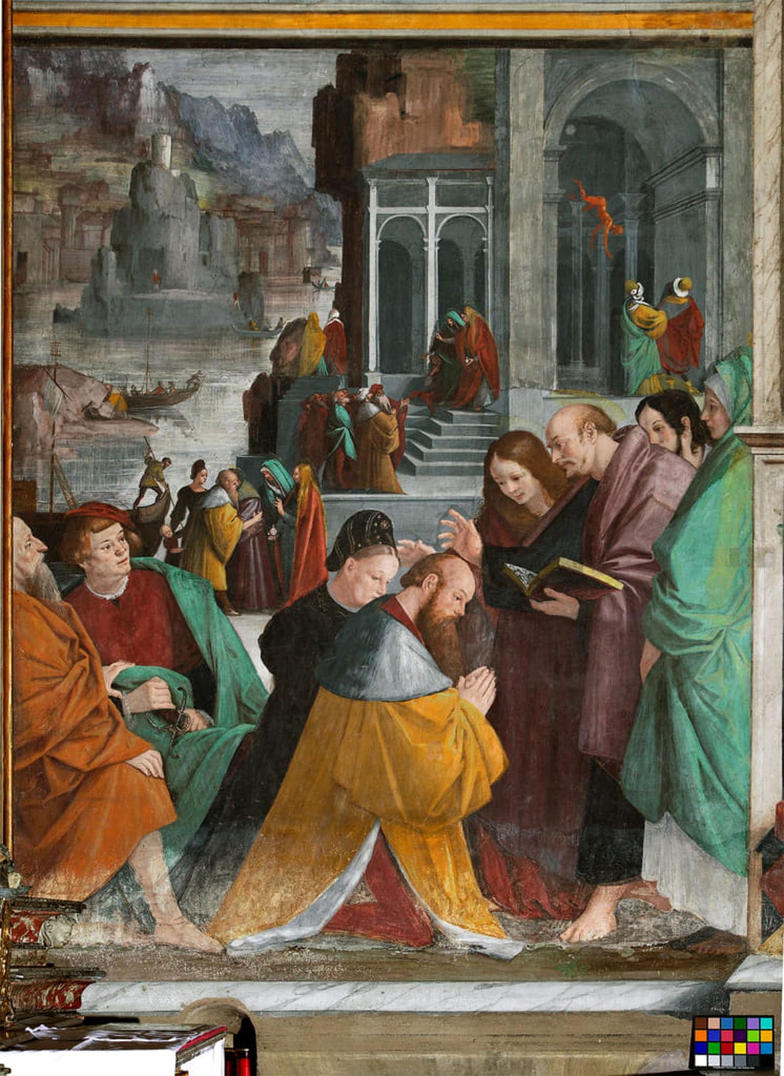 POSTERIIk Famous Animal Posters Vintage Picture the Baptism of the Princes of Marseille by Famous Artist Modern Wall Decor for Home Decor 60x90cm