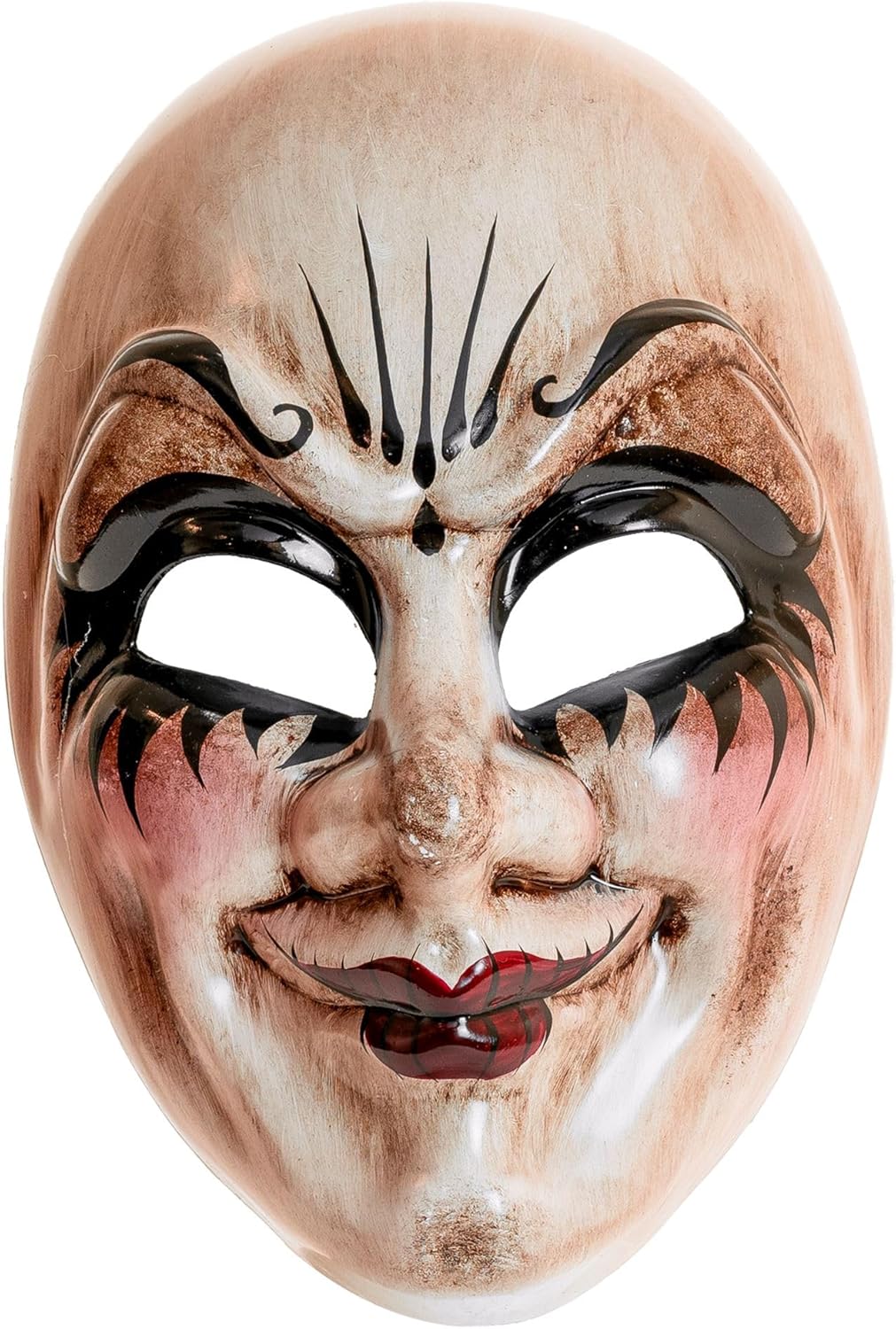 W WIDMANN MILANO Party Fashion Unisex Horror Clown Mask, Pack of 1