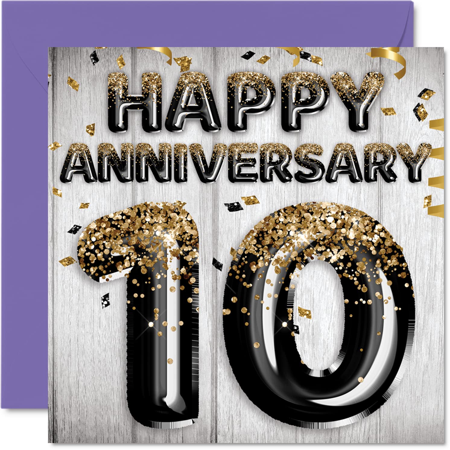 Awesome Tin Anniversary Card for Husband Boyfriend Wife Girlfriend