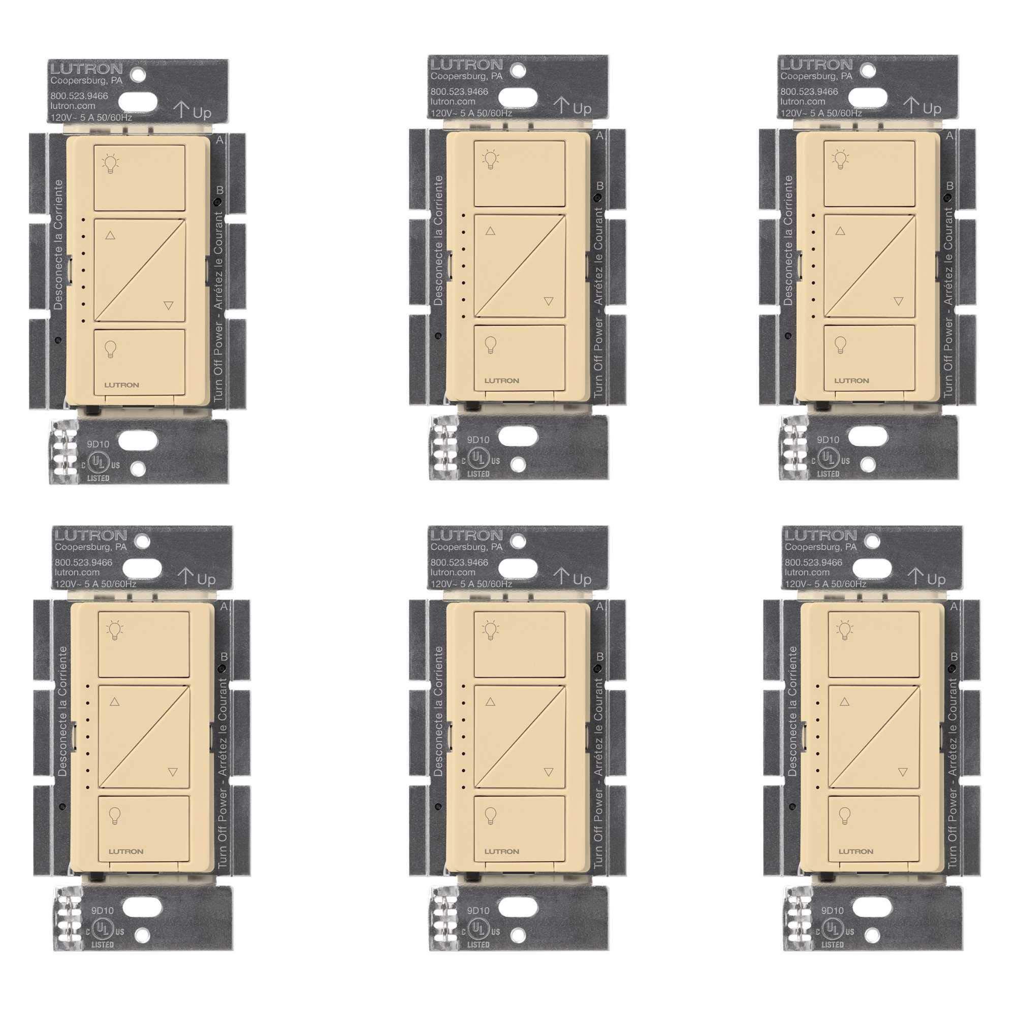 Lutron Caseta Smart Lighting Dimmer Switch For Wall And