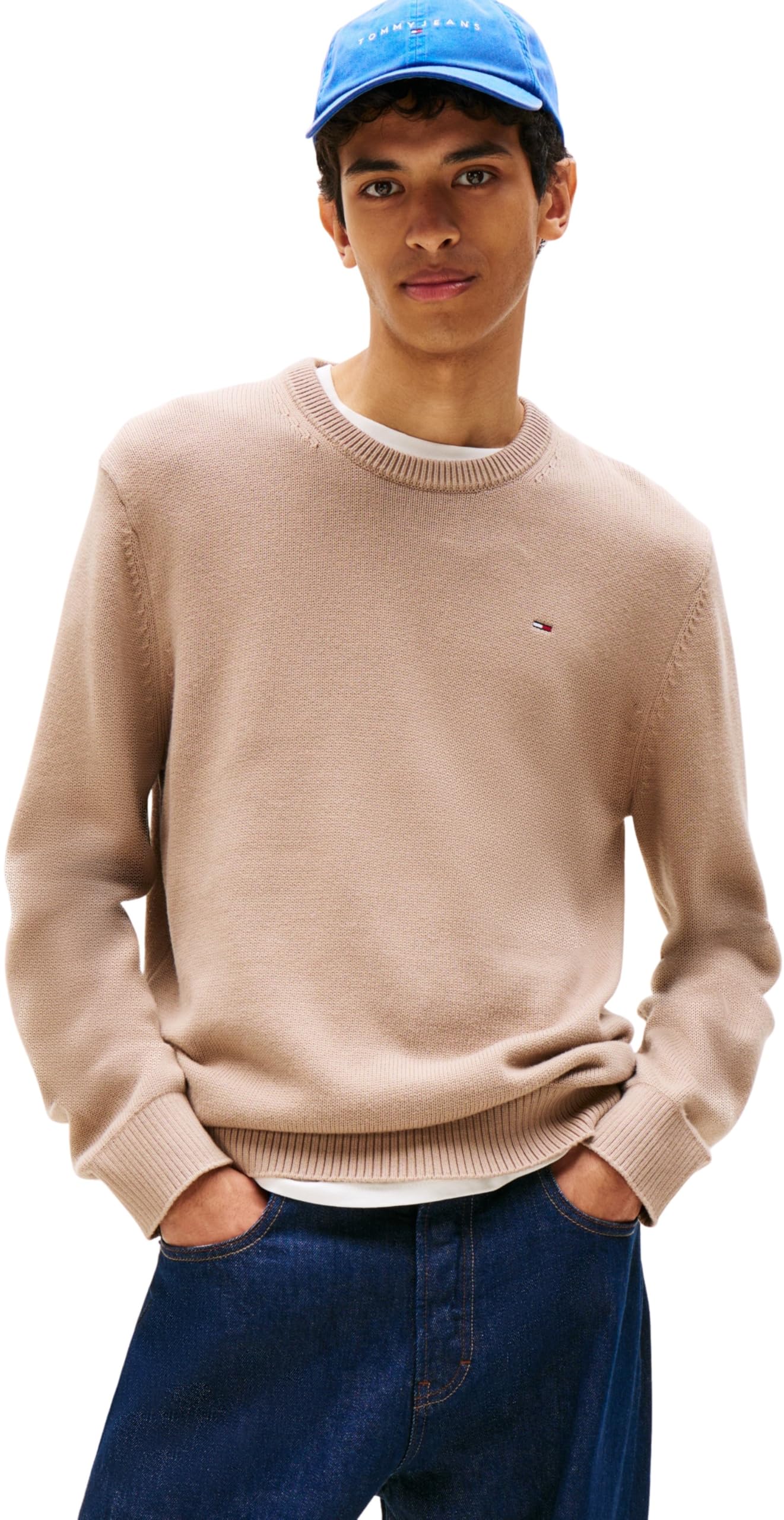 Tommy Jeans Herren Pullover Sweater Slim Fit