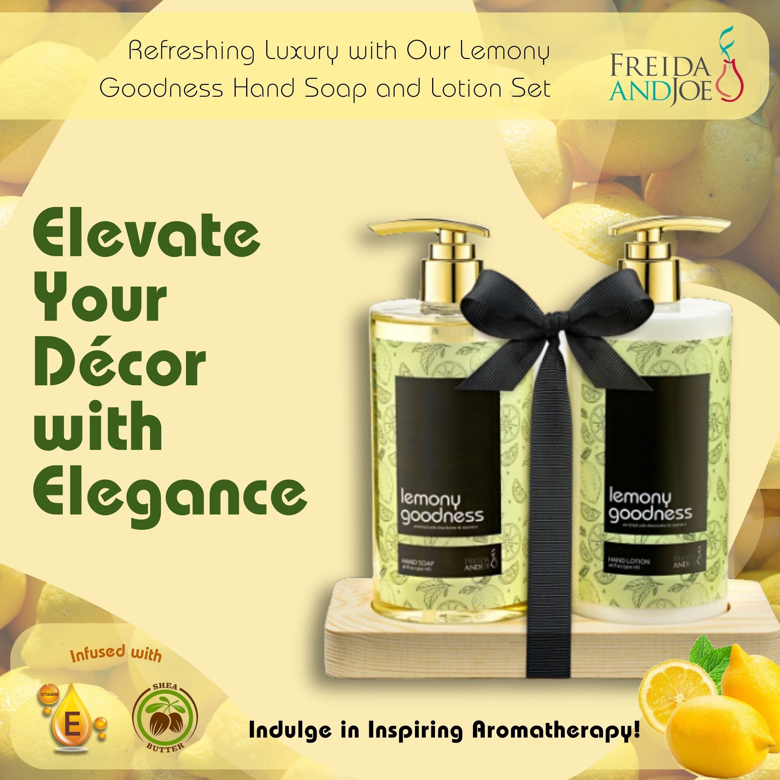 Amazon.com : 16 fl oz Lemon Citrus Aromatic and Nourishing Hand