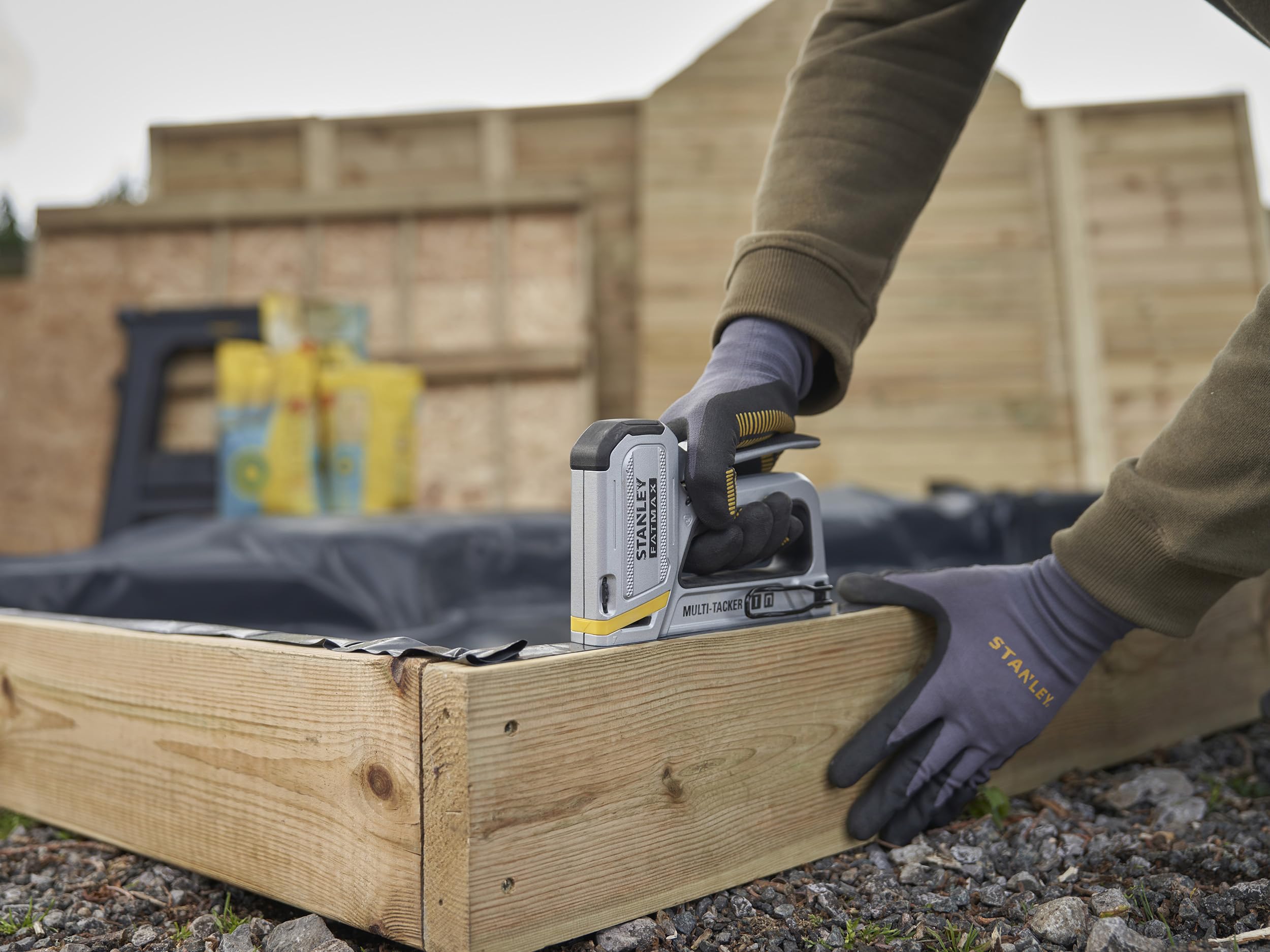 STANLEY FATMAX Agrafeuse-Cloueuse Aluminium Travaux Intensifs, FMHT70250-0